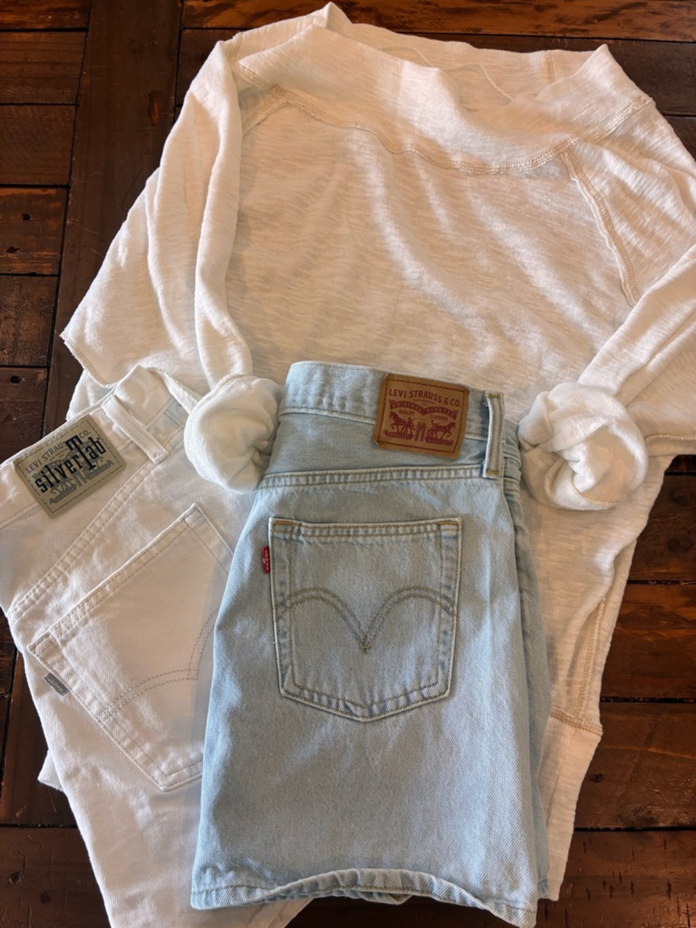 We the Free Women's Lightweight Long-Sleeve off the shoulder top in Cream